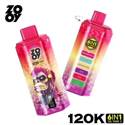 ZOOY VAPE 6 EN 1 GUSTOJ 120K